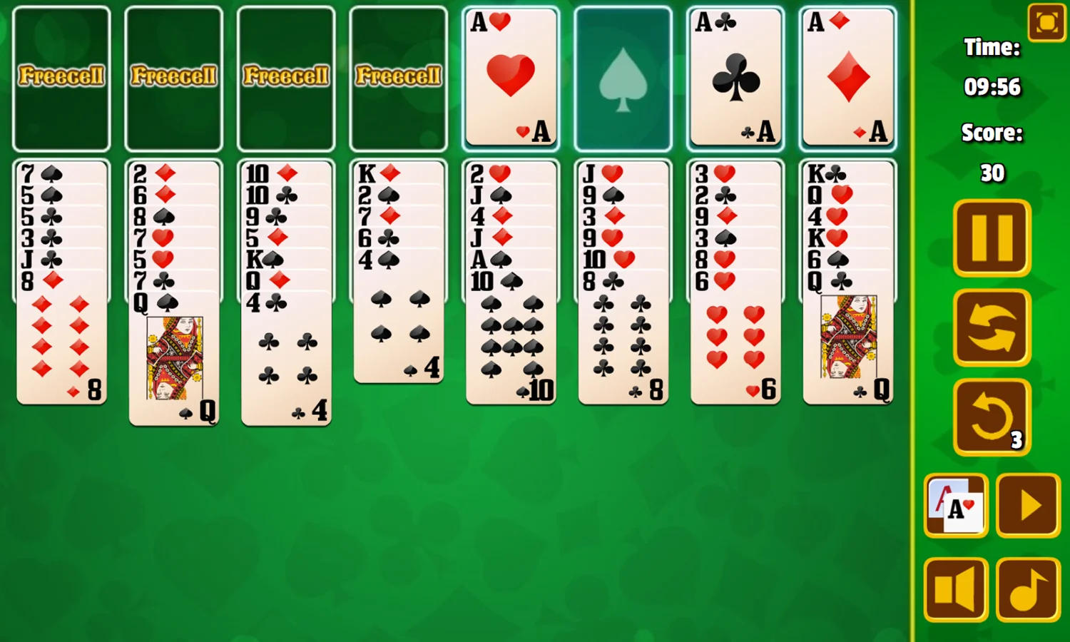 Old classic solitaire